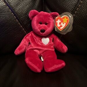 Valentina Beanie Baby Bear 1997
